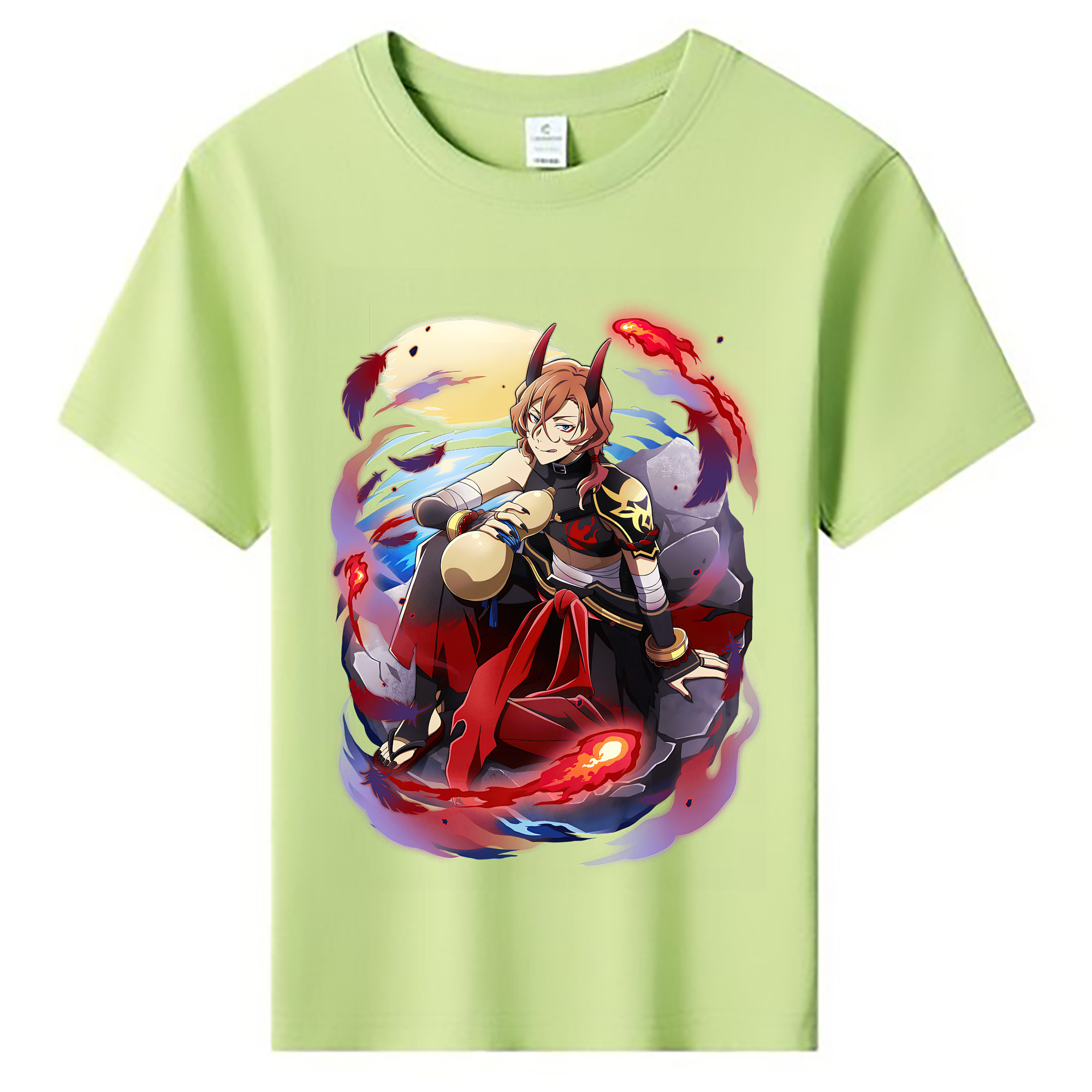 （画像用） 文豪ストレイドッグス Bungo Stray Dogs 綿100％キッズTシャツ（フロントプリント）